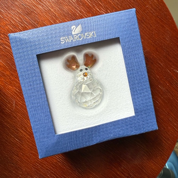 Swarovski crystal rocking reindeer 1096034 with box - Picture 6 of 7
